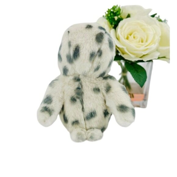 Aurora White Snow Owl Spotted Realistic Plush Stuffed Animal 7" - Picture 4 of 8